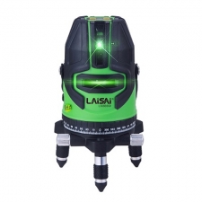 Máy cân bằng laser tia xanh Laisai LSG686D  4 tia dọc 1 ngang 