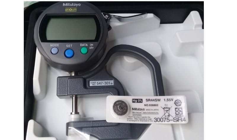 Mitutoyo 547-301 nhỏ gọn, dễ thao tác khi đo