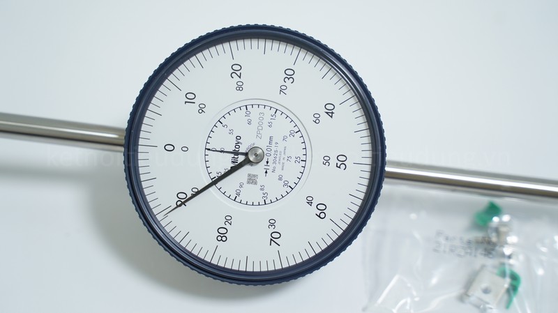 Mặt đồng hồ so hiển thị kết quả rõ nét