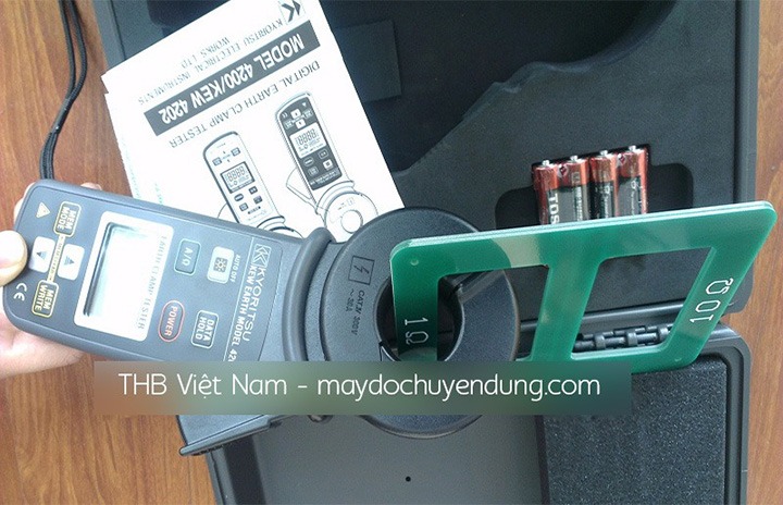 Kyoritsu 4200 thiết kế tối ưu, an toàn người sử dụng.