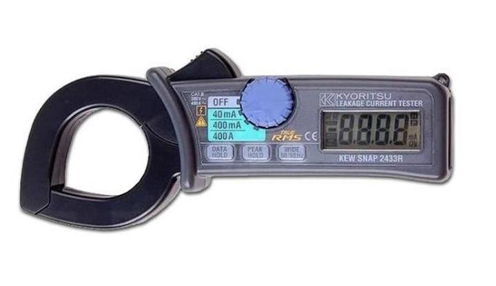 Kyoritsu 2433R đo dòng điện AC ở dải đo 40/400A