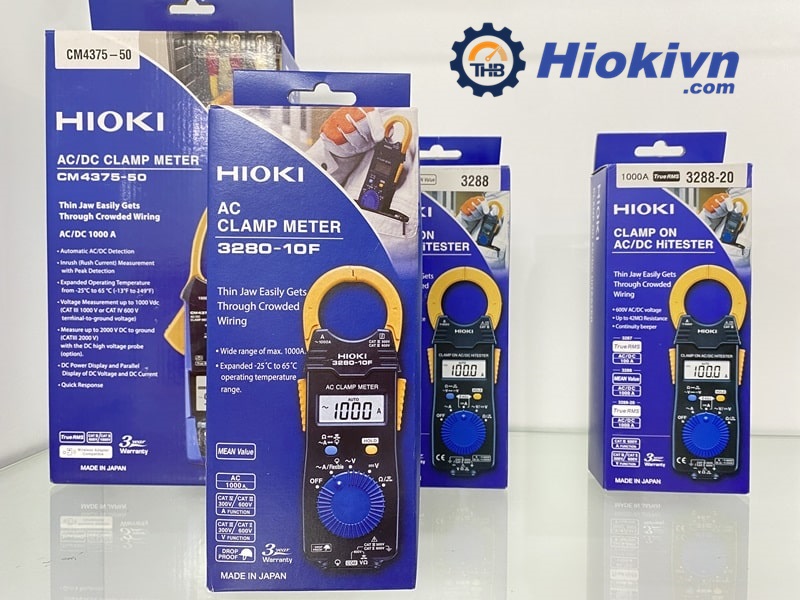 Ampe kìm Hioki đo chính xác được nhiều người tin dùng