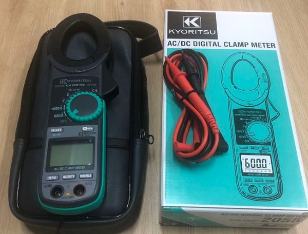 Ampe kìm Kyoritsu 2055 đảm bảo khả năng đo dòng điện AC.DC