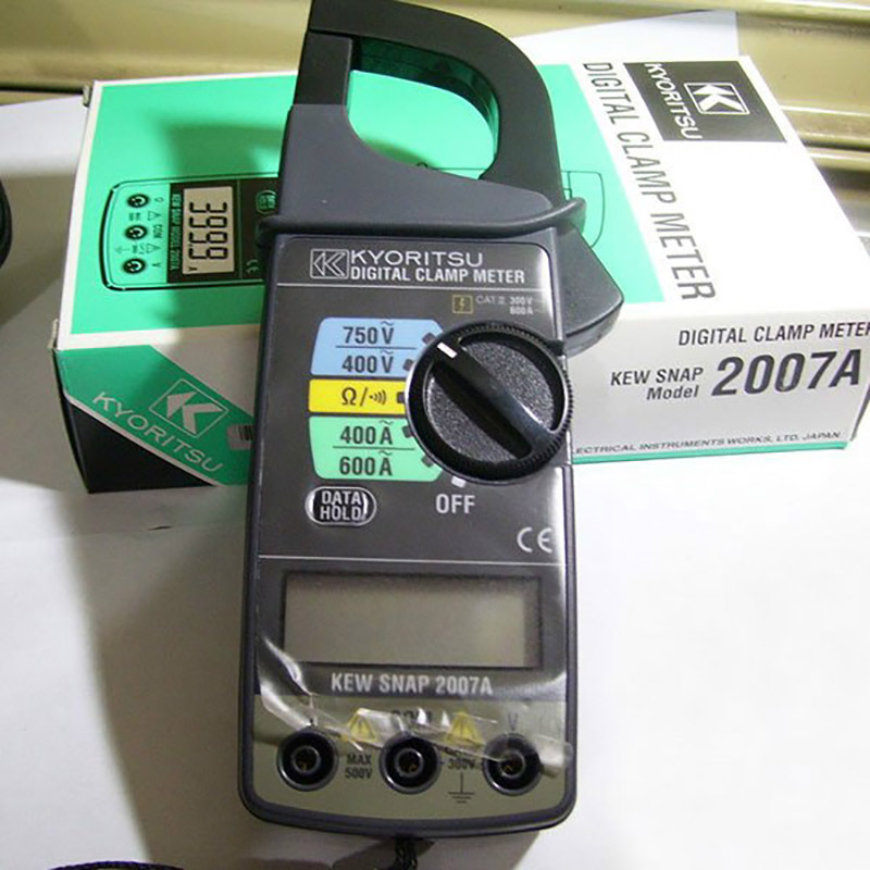 Ampe kìm đo dòng Kyoritsu 2007A đo dòng tới 600A