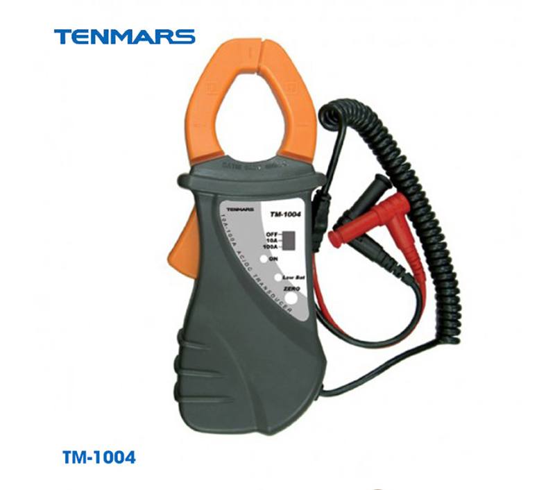 Ampe kìm Tenmars TM-1004 nhỏ gọn, tính cơ động cao