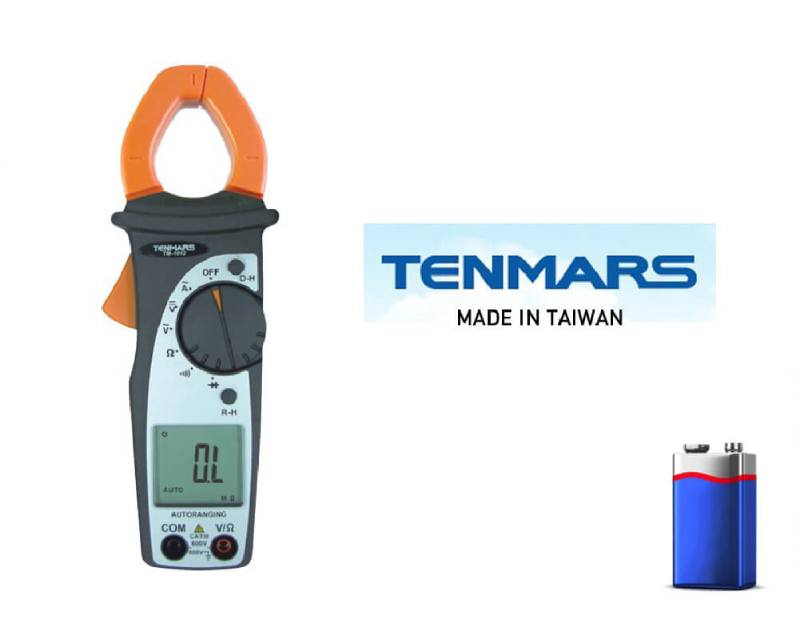 Tenmars TM-1012 có thiết kế nhỏ gọn, màn hình hiển thị trực quan