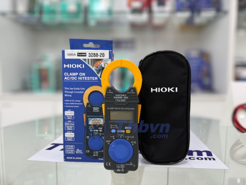 Ampe kìm Hioki 3288-20 là đồng hồ đo dòng điện được đánh giá cao bởi thiết kế nhỏ gọn
