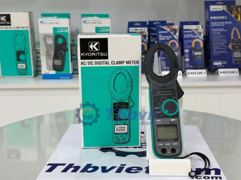 Ampe kìm Kyoritsu 2055 được làm từ vật liệu cách điện an toàn