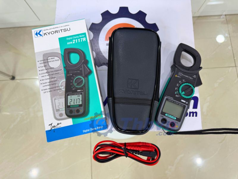 Bộ sản phẩm ampe kìm Kyoritsu 2117R