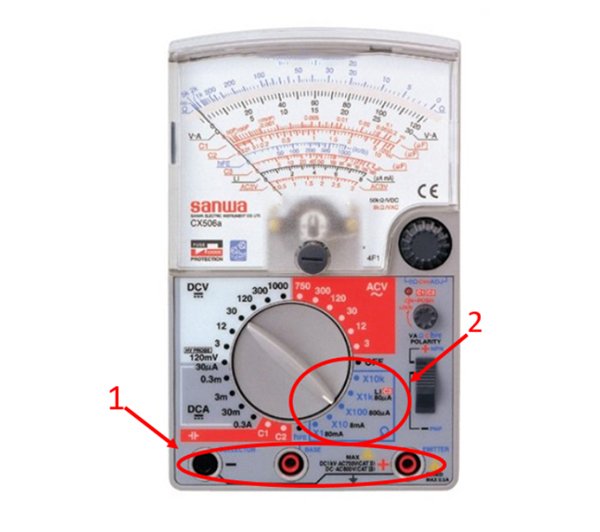 Hướng dẫn cách đo điện trở bằng đồng hồ vạn năng kim