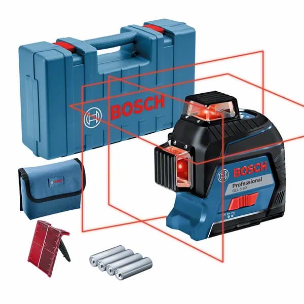 Bosch GLL 3-80 là lựa chọn phù hợp cho các thợ chuyên nghiệp trong lĩnh vực xây dựng