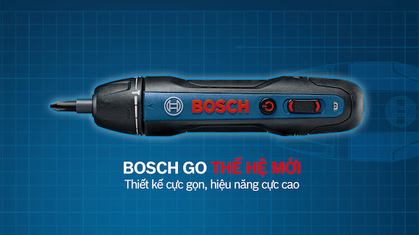 Thiết kế của máy vặn vít dùng pin Bosch Go 3 Solo