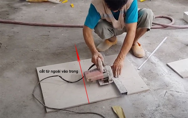 Cách cắt gạch lát nền đúng kỹ thuật