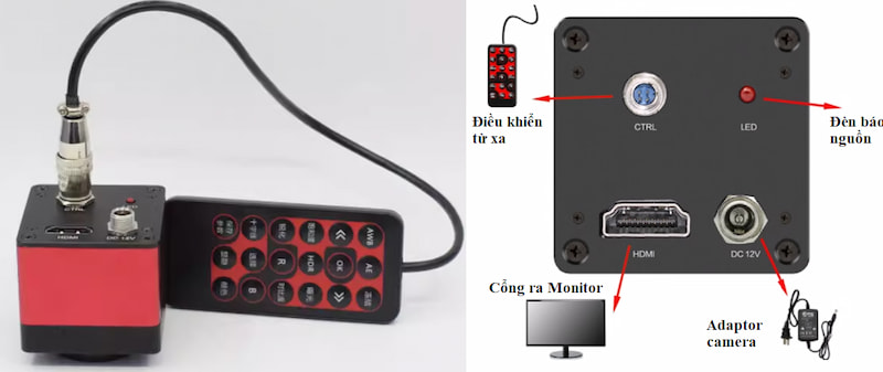 Camera kỹ thuật số Full HD SV-200HD được ứng dụng rộng rãi trong các lĩnh vực
