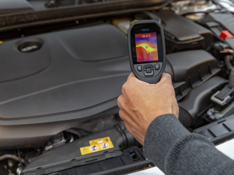 FLIR TG275 là camera nhiệt hồng ngoại cho khả năng đo chính xác cao