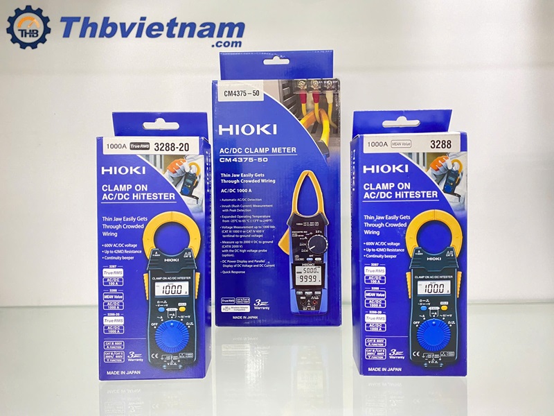 Các sản phẩm ampe kìm Hioki đo dòng AC/DC chính hãng