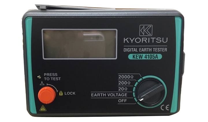 Kyoritsu 4105A đo điện trở đất chính xác cao.