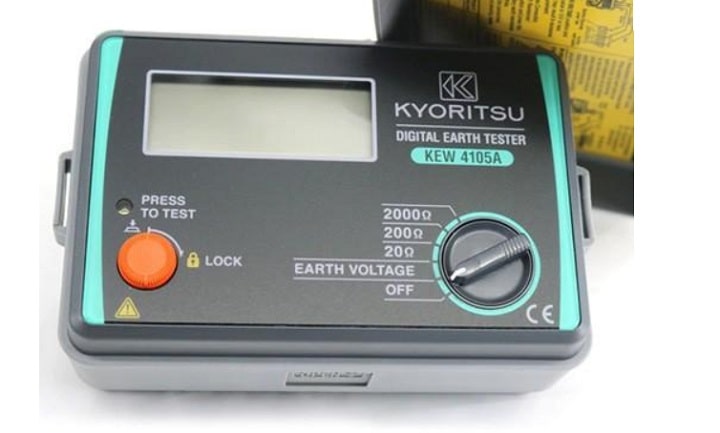 Kyoritsu 4105AH đo điện trở đất với độ chính xác cao