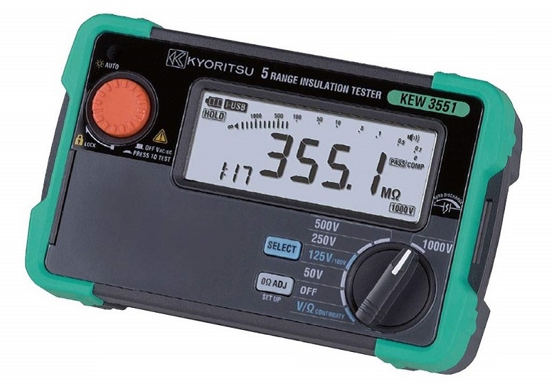 Đồng hồ đo điện trở cách điện Kyoritsu 3551