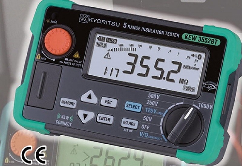 Khả năng đo điện của đồng hồ Kyoritsu 3552BT