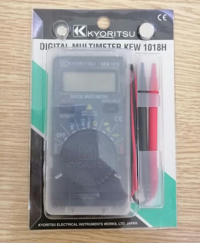 Đồng hồ vạn năng Kyoritsu 1018H thiết kế nhỏ gọn.