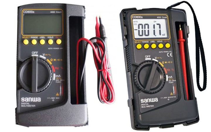 Sanwa CD800A hoạt động trong nhiều môi trường khác nhau.