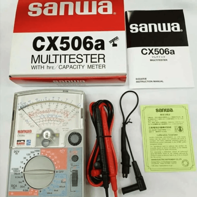 Sanwa CX506A thiết kế nhỏ gọn, chức năng đo ổn định