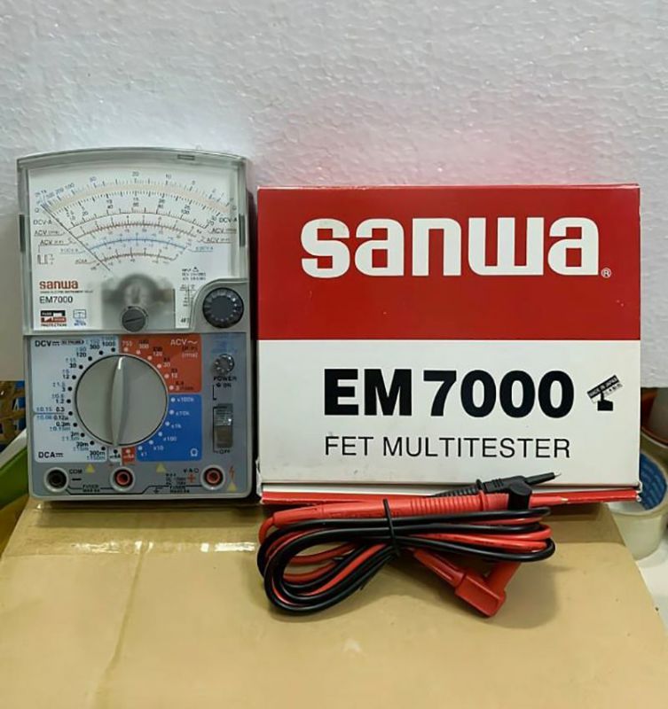Đồng hồ vạn năng Sanwa EM7000 nhỏ gọn, tiện dụng
