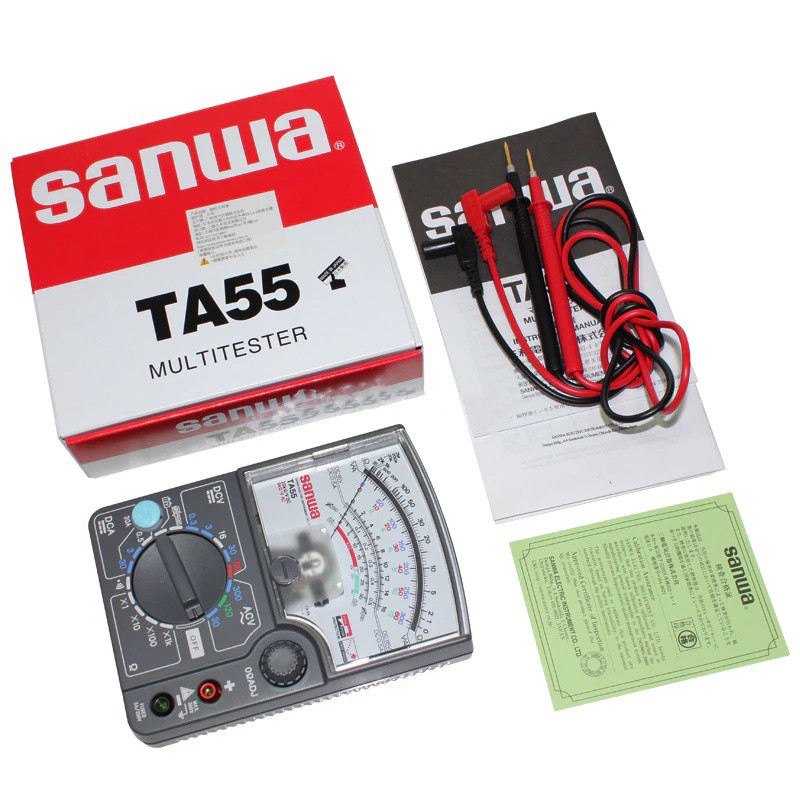 Đồng hồ vạn năng Sanwa TA55 đo lường ổn định, bền bỉ
