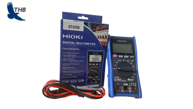 Đồng hồ vạn năng Hioki DT4256 đo điện áp DC từ 600Mv -1000V.