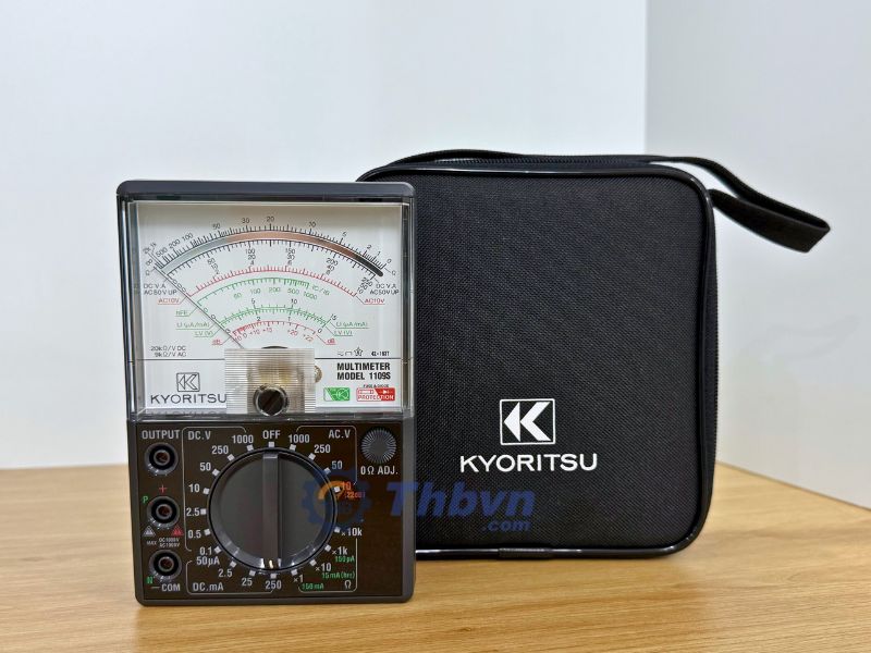 Kyoritsu 1109S được trang bị cầu chì ngăn chặn các rủi ro về điện