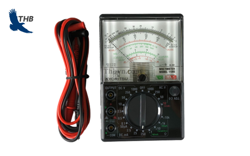 Kyoritsu 1109S cung cấp dải đo điện áp đến 1000V.