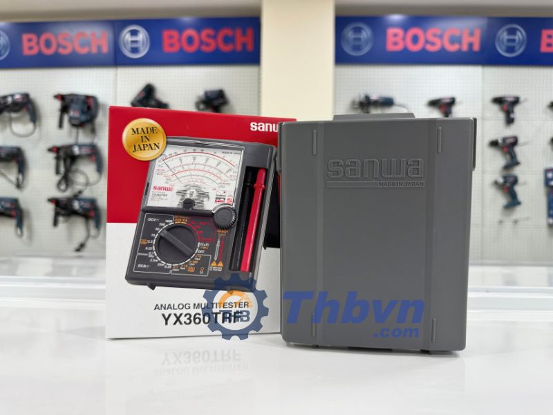 Toàn bộ thiết bị làm bằng nhựa cứng chống chịu va đập tốt