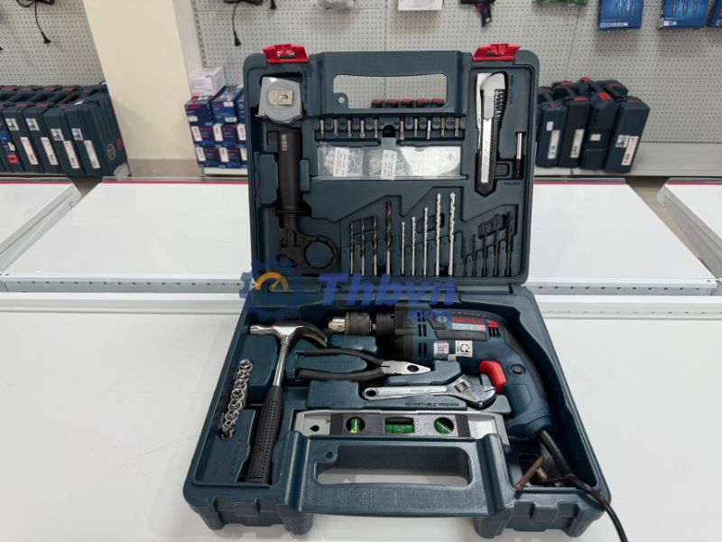 Bosch GSB 13 RE Set thuộc dòng bộ máy khoan đa năng