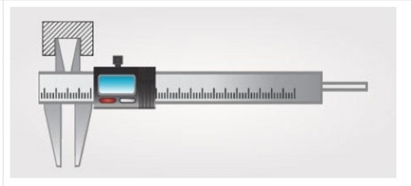 Sử dụng hàm đo trong để đo đường kính trong