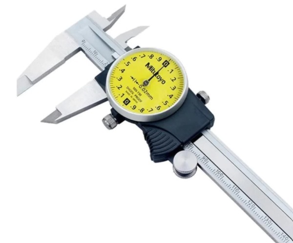 Thước kẹp đồng hồ Mitutoyo 505-731 có dải đo 200mm và độ chia 0.02mm
