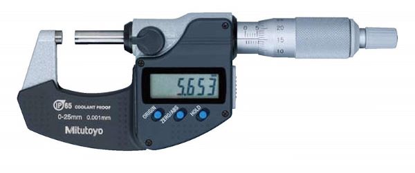 Panme đo ngoài điện tử Mitutoyo 293-240-30 dải 0-25mm x độ chia 0.001mm