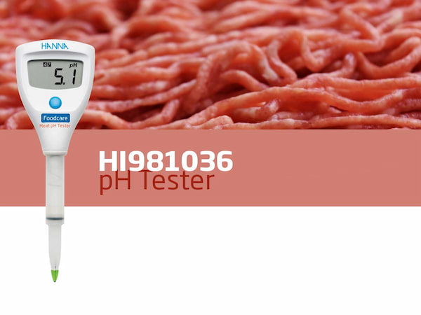 Hanna HI981036 phù hợp sử dụng trong các xưởng chế biến thịt