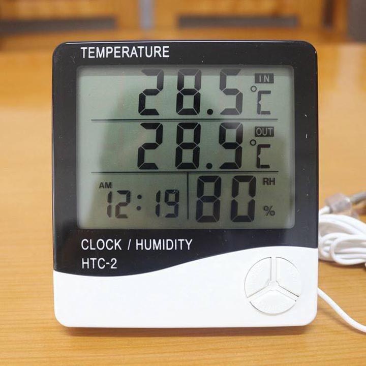 Đồng hồ đo nhiệt độ độ ẩm HTC-2