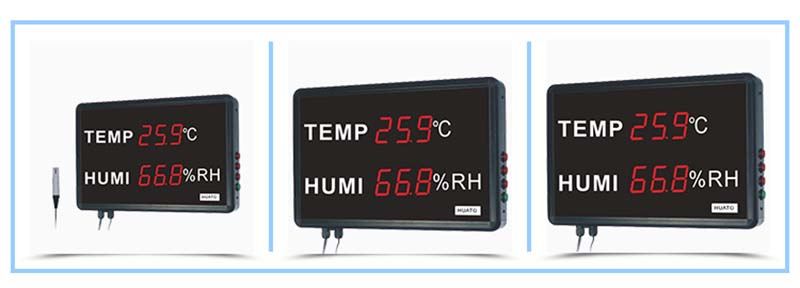 Máy đo độ ẩm, nhiệt độ dạng đèn Led HE Series có nhiều Model