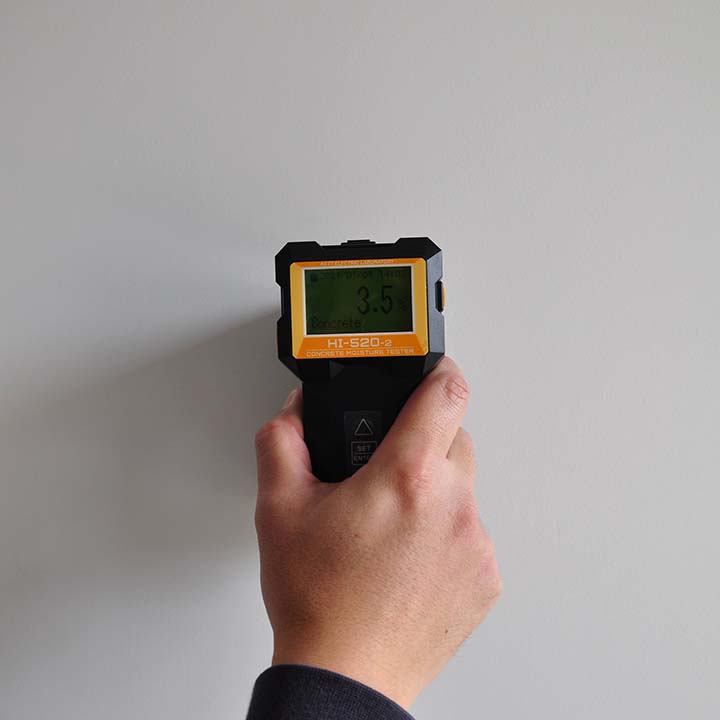 ứng dụng của máy đo độ ẩm bê tông vữa