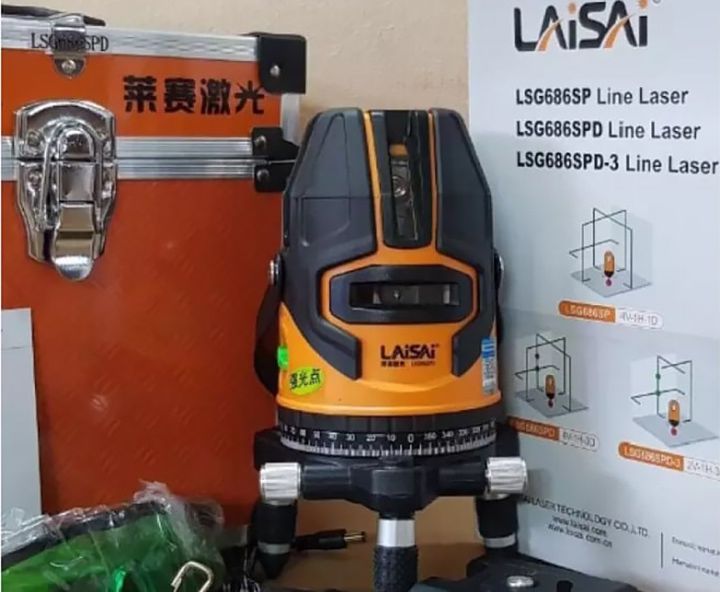 Máy laser Laisai LSG686SPD thiết kế đơn giản.