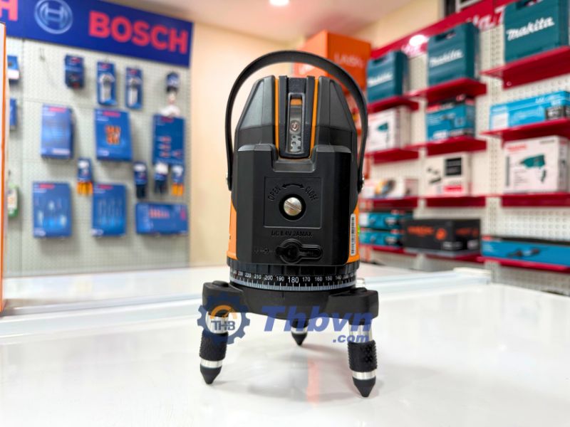 Máy cân mực Laisai LSG686SPD có thiết kế xoay 360 độ