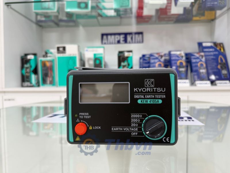 Kyoritsu 4105AH vẫn sở hữu kiểu dáng nhỏ gọn cùng trọng lượng khá nhẹ