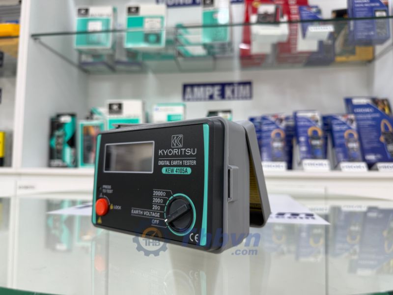 Kyoritsu 4105AH trang bị màn hình LCD sắc nét
