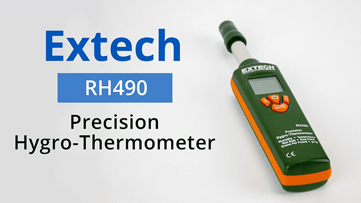 Nhiệt ẩm kế điện tử Extech RH490