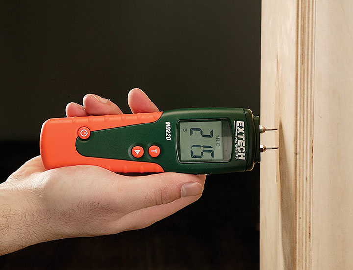 Extech MO220 đo được độ ẩm của 170 loại gỗ khác nhau