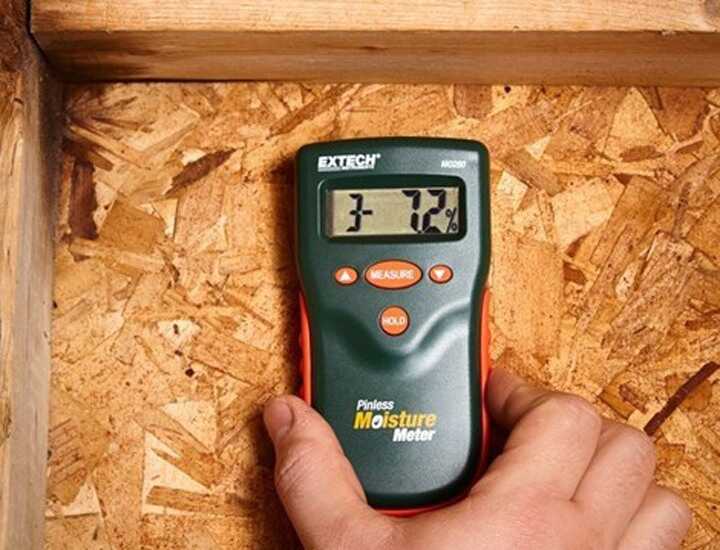Ứng dụng của máy đo độ ẩm gỗ MO280 Extech
