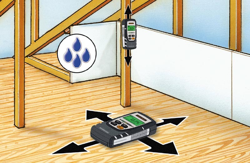 Cách sử dụng máy đo độ ẩm Laserliner 082.332A