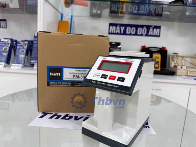 Kett PM 390 là máy đo độ ẩm của hãng Kett Nhật Bản